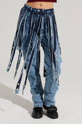 NEVER TOO LATE DENIM PANT