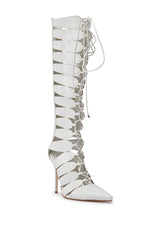 AZALEA WANG BASTIAN WHITE BOOT