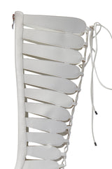 AZALEA WANG BASTIAN WHITE BOOT