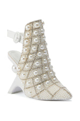 AZALEA WANG BREAN EMBELLISHED PUMP