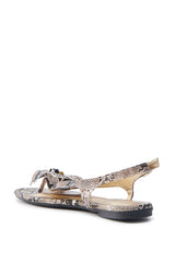 AKIRA BRUNA SNAKE SANDAL
