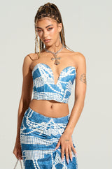THINK AGAIN CORSET TOP