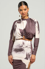 SPIN MY HEAD BLOUSE