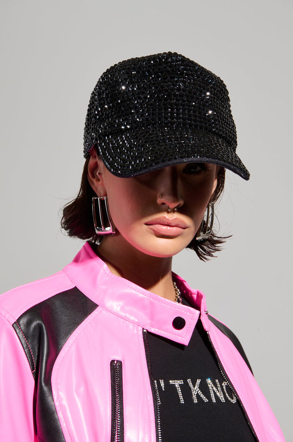 PUT IT IN MOTION RHINESTONE BASEBALL CAP