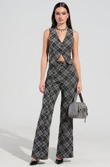 LITTLE LOVE PLAID VEST