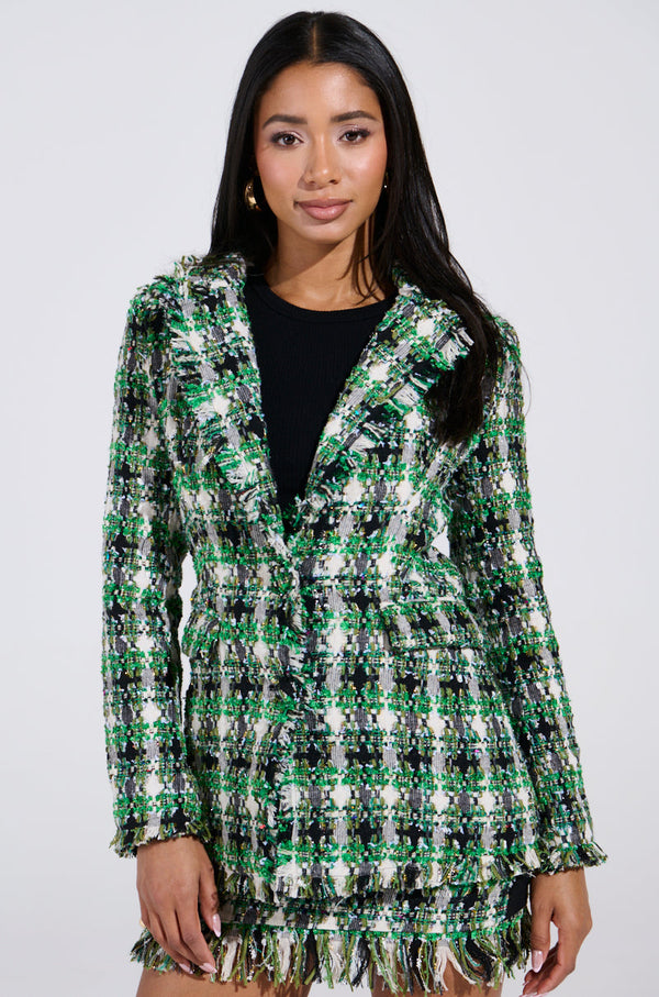 GEORGIA TWEED BLAZER