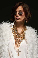 CROSS ME NECKLACE IN GOLD