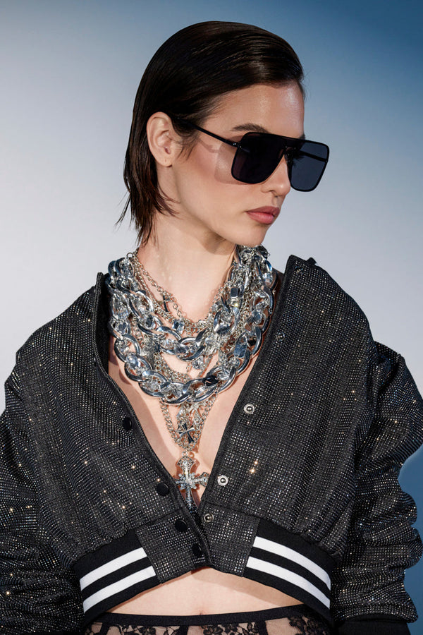 CROSS ME METAL NECKLACE
