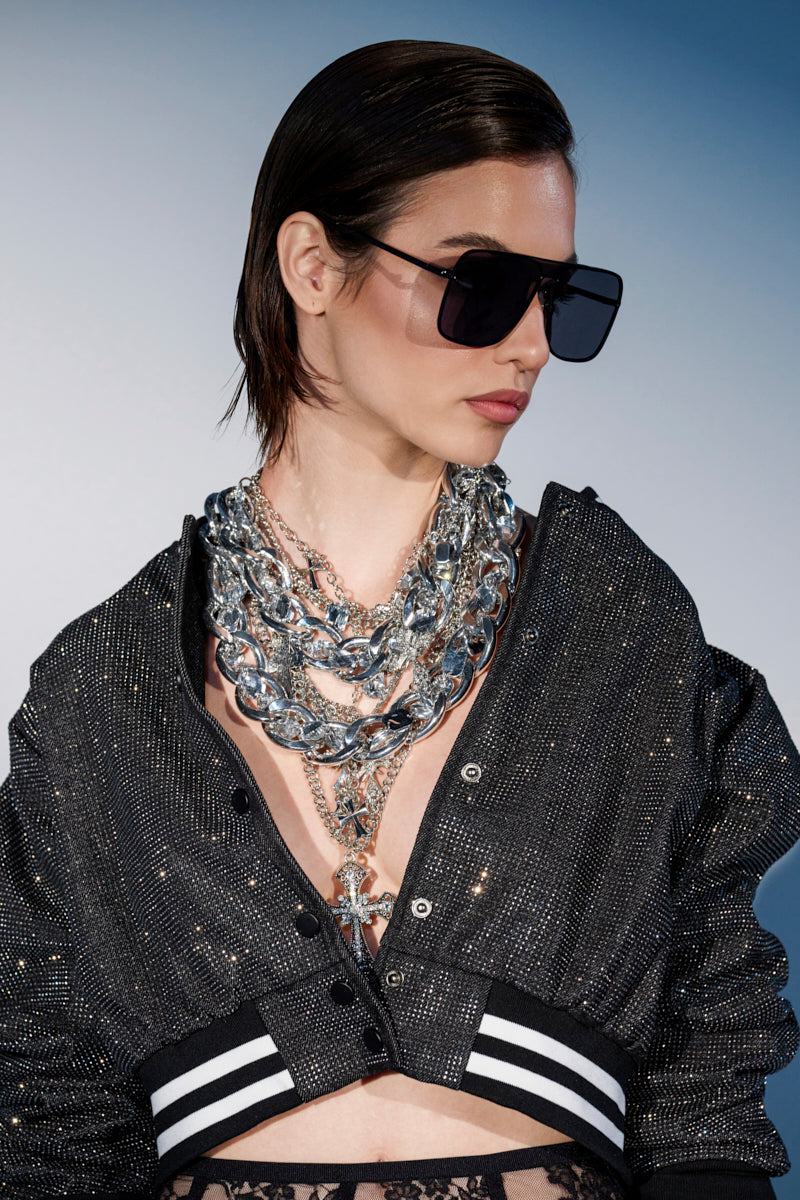 CROSS ME METAL NECKLACE