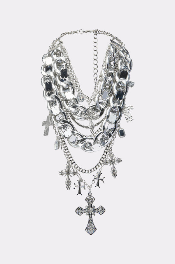 CROSS ME METAL NECKLACE