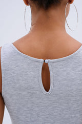 GINA FRENCH TERRY MINI DRESS