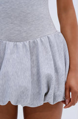 GINA FRENCH TERRY MINI DRESS