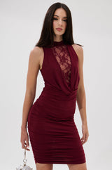 SOMETHIN DIFFERENT LACE MINI DRESS