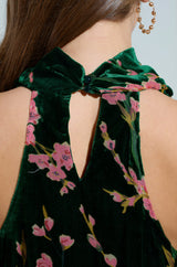 IRIS FLORAL DRESS