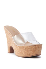 DIEGO CORK WEDGE SANDAL