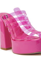 AZALEA WANG DONELLA FUCHSIA SANDAL