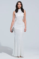 NOT FOR YOU SEQUIN MAXI DRESS