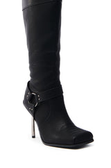 ELLERY BLACK STILETTO BOOT