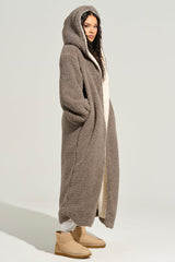 BEAR HUG REVERSIBLE FLEECE TRENCH