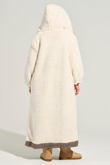 BEAR HUG REVERSIBLE FLEECE TRENCH