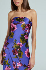 ROSE PETALS MAXI DRESS