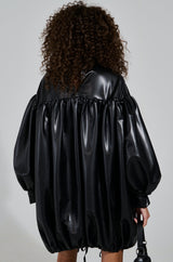 I NEED SOME SPACE PU MINI DRESS