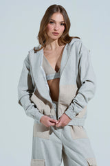 TO LOVE AGAIN ZIP UP SWEATSHIRT