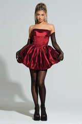 ADORE YOU WOVEN MINI DRESS