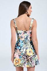 FREE SPIRIT SATIN MINI DRESS