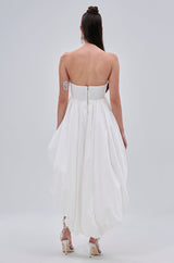 I CAN GET MY OWN FLOWERS HI LOW BUBBLE DRESS