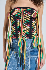 CROSSED THE LINE CORSET