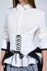TIE ME UP BLOUSE