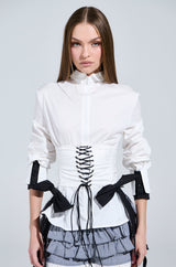 TIE ME UP BLOUSE