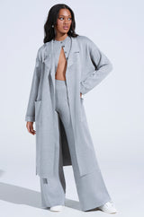 COZY LUXE KNIT TRENCH
