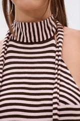 CUTE AS CAN BE STRIPED MINI DRESS WITH HEADBAND