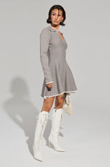 IN THE DETAILS KNIT MINI DRESS