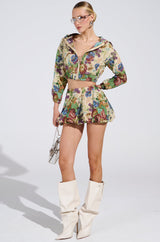 ALL ABOUT ME FLORAL BOMBER JACKET