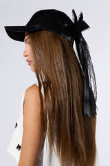 ROSA LACE BOW SNAPBACK