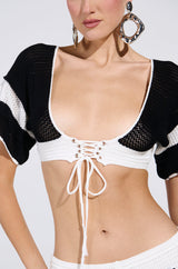 SUNNY DAYS CROCHET TOP