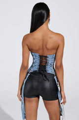 DRAGON SENSE EMBELLISHED CORSET