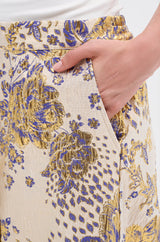 GOLDIE BROCADE TROUSER