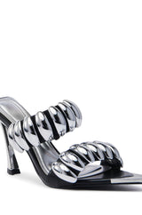AZALEA WANG JABARI BLACK STILETTO SANDAL