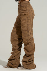 NEVER CHANGE UP RUCHED PANT