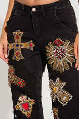 WILD AND FREE DENIM PANT