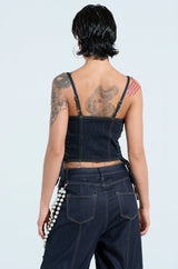 COULD HAVE BEEN ME CORSET TOP