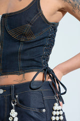 COULD HAVE BEEN ME CORSET TOP