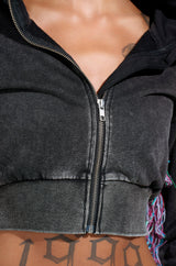 THE ONE AND ONLY ZIP UP SWEATSHIRT