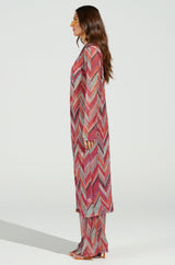 CALI FAYE LONGLINE DUSTER