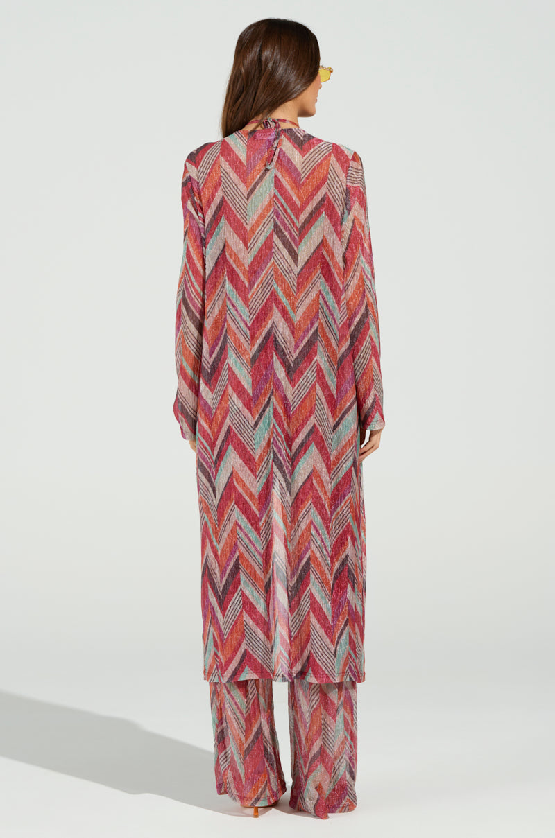 CALI FAYE LONGLINE DUSTER