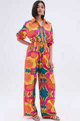 TROPICAL DREAMS BUTTON UP SHIRT